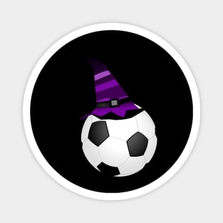 Halloween Witch Hat Soccer Magnet